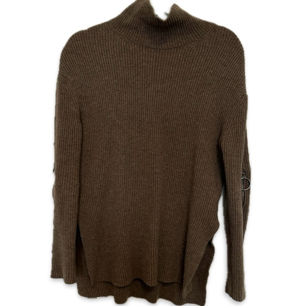 CLOSET SALE | System Knitted Mock Neck Sweater Korean Made Size S
